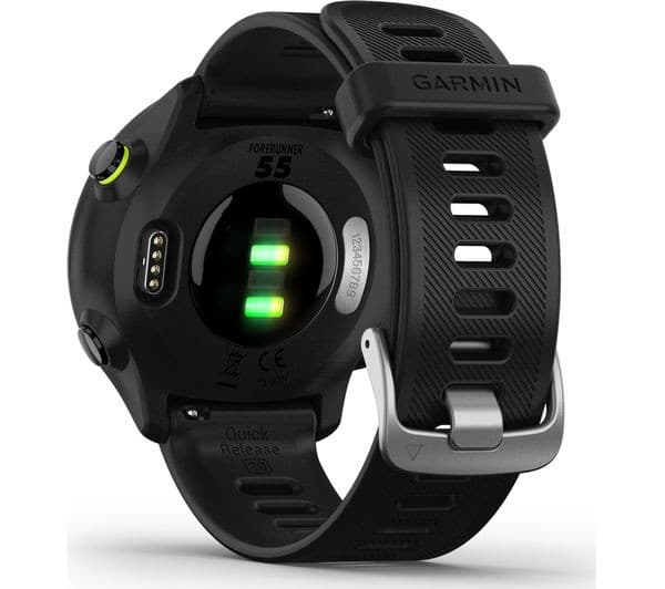 Garmin Forerunner 55 42mm GPS Running Smartwatch - Black - Image 4