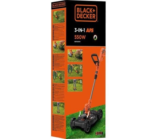Black+Decker BESTA530CM 550W 30cm 3-in-1 Corded Strimmer - Image 10