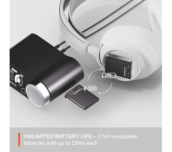 SteelSeries Arctis Nova Pro Wireless Headphones White - Image 7