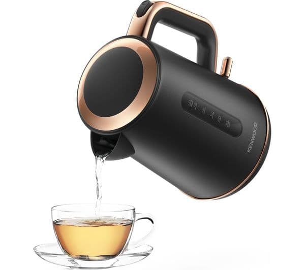 Kenwood Abbey Lux ZJP05 1.7L 3000W Jug Kettle - Dark Grey & Rose Gold - Image 4