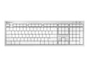 Logic Keyboards Slim Line Alba Braille Keyboard Silver thumbnail 2