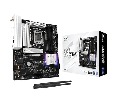 ASRock B860 Pro RS WiFi Intel B860 LGA1851 DDR5 PCIe 5.0 ATX Motherboard - Image 2