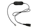 Jabra GN1221 Sound Limiter - headset cable - 80 cm thumbnail 2
