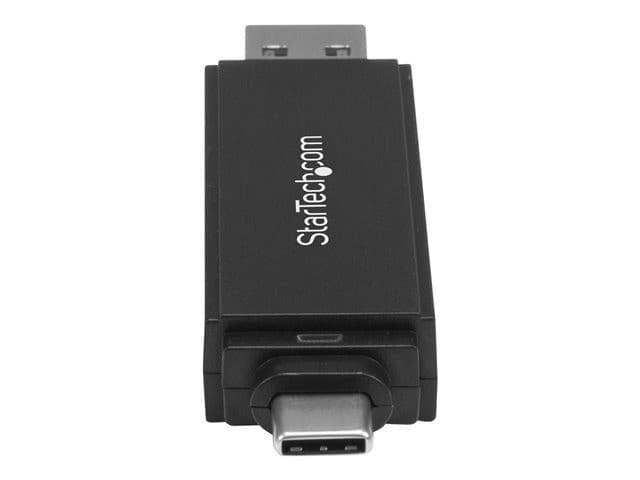 StarTech.com SDMSDRWU3AC USB 3.0 SD & microSD Card Reader - USB-C and USB-A - 5Gbps - Image 3