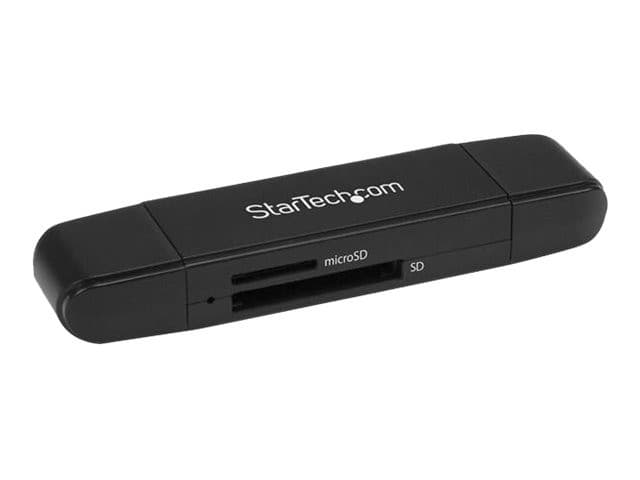 StarTech.com SDMSDRWU3AC USB 3.0 SD & microSD Card Reader - USB-C and USB-A - 5Gbps - Image 4