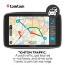TomTom GO Professional 520 5" Truck Sat Nav with Europe Maps - Black/Grey thumbnail 3