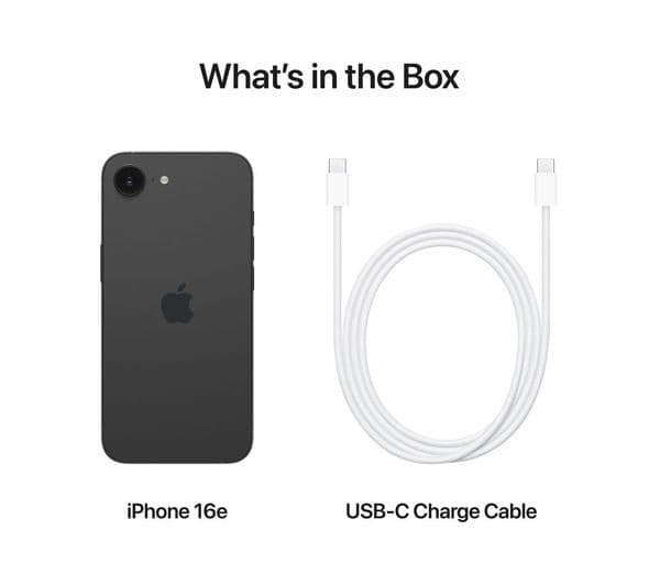 Apple iPhone 16e 512GB - Black - Image 8