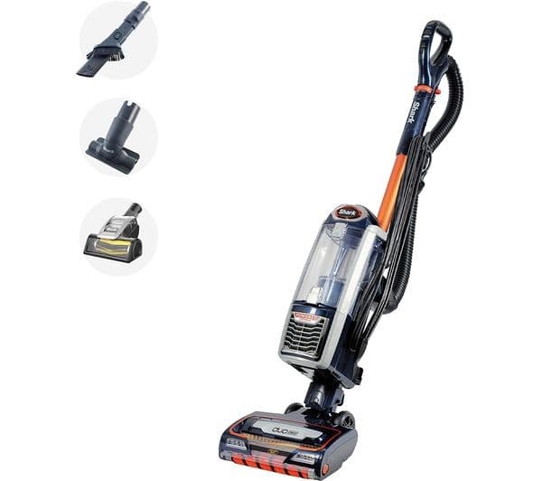 Shark Anti Hair Wrap with Powered Lift-Away NZ801UKT Upright Vacuum Cleaner Navy & Silver - Image 1