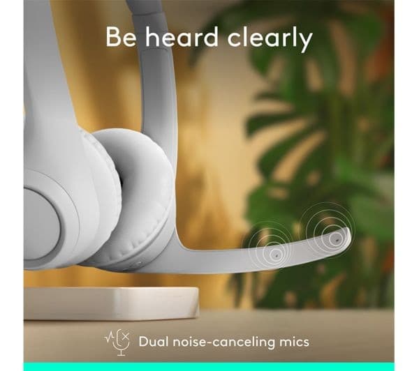 Logitech Zone 300 Wireless Headset - Off White - Image 2