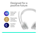 Logitech Zone 300 Wireless Headset - Off White thumbnail 7