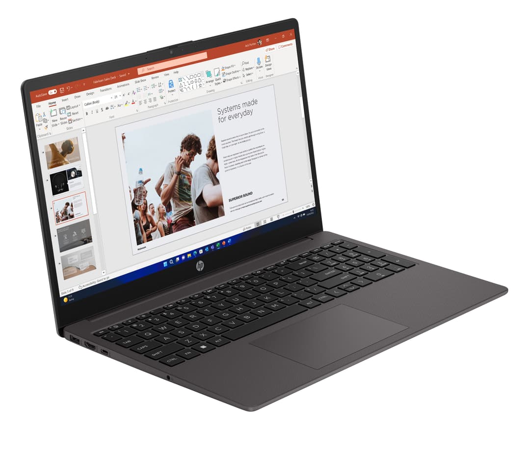 HP 250 G10 Intel® Core™ i5 i5-1334U Laptop 39.6 cm (15.6") Full HD 8 GB DDR4-SDRAM 256 GB SSD Wi-Fi 6 (802.11ax) Windows 11 Home Black - Image 2