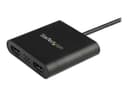 StarTech.com USB 3.0 to Dual HDMI Adapter, 1x 4K 30Hz & 1x 1080p, External Video & Graphics Card, USB Type-A to HDMI Dual Monitor Display Adapter Dongle, Supports Windows Only, Black - USB to Dual HDMI Adapter (USB32HD2) - adapter cable - HDMI / USB - TAA thumbnail 7