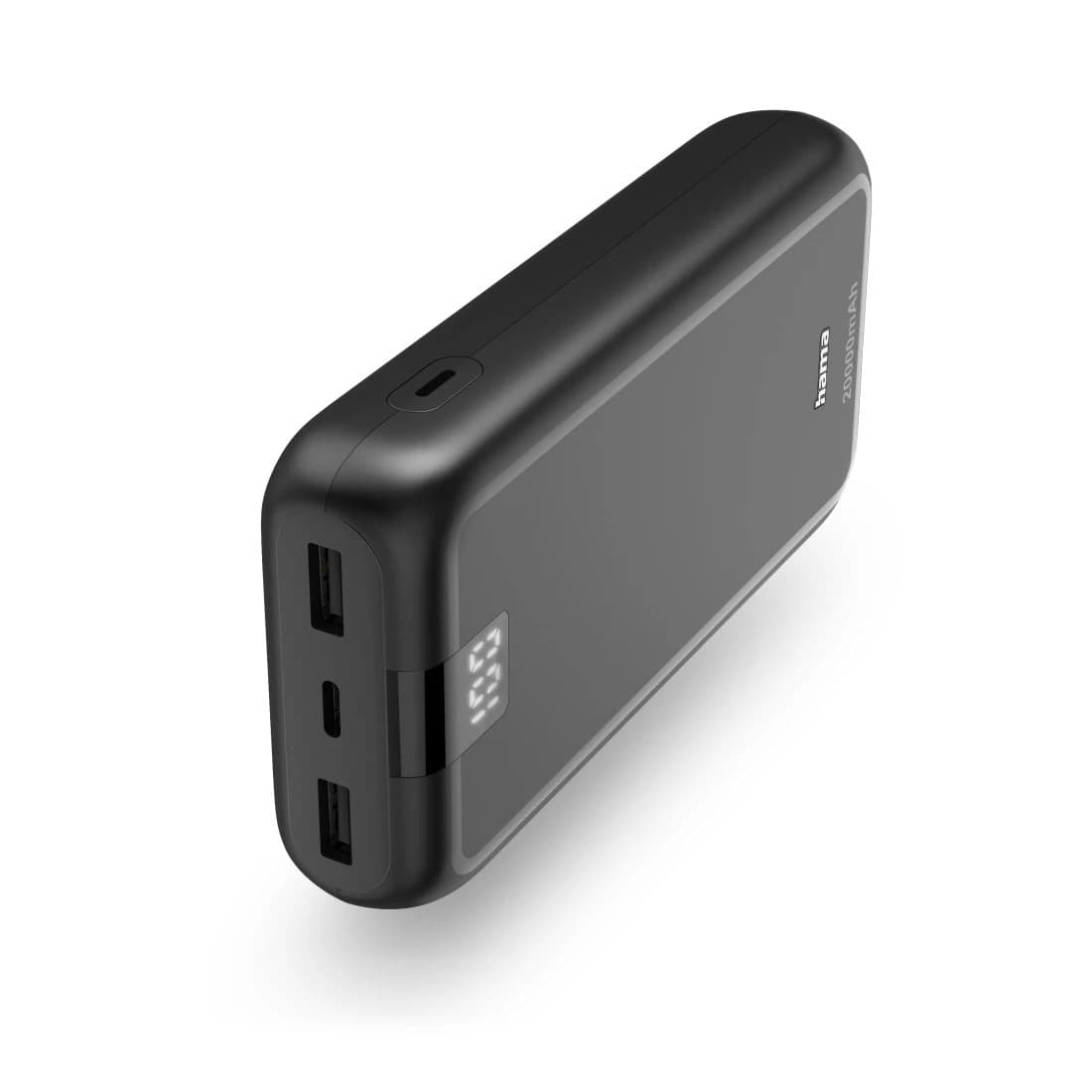 Hama 00201710 20000mAh Power Bank - Anthracite