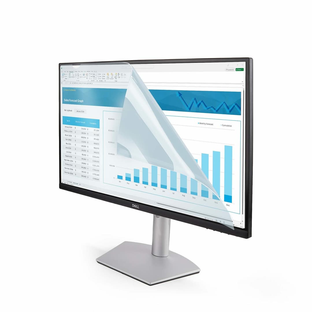 StarTech.com 24-inch 16:10 Anti-Blue Light Filter, BlueLight Screen Filter for 24in Computer Monitor, Reduces Eye Strain, Dual Mounting Options, TAA Compliant - Image 3