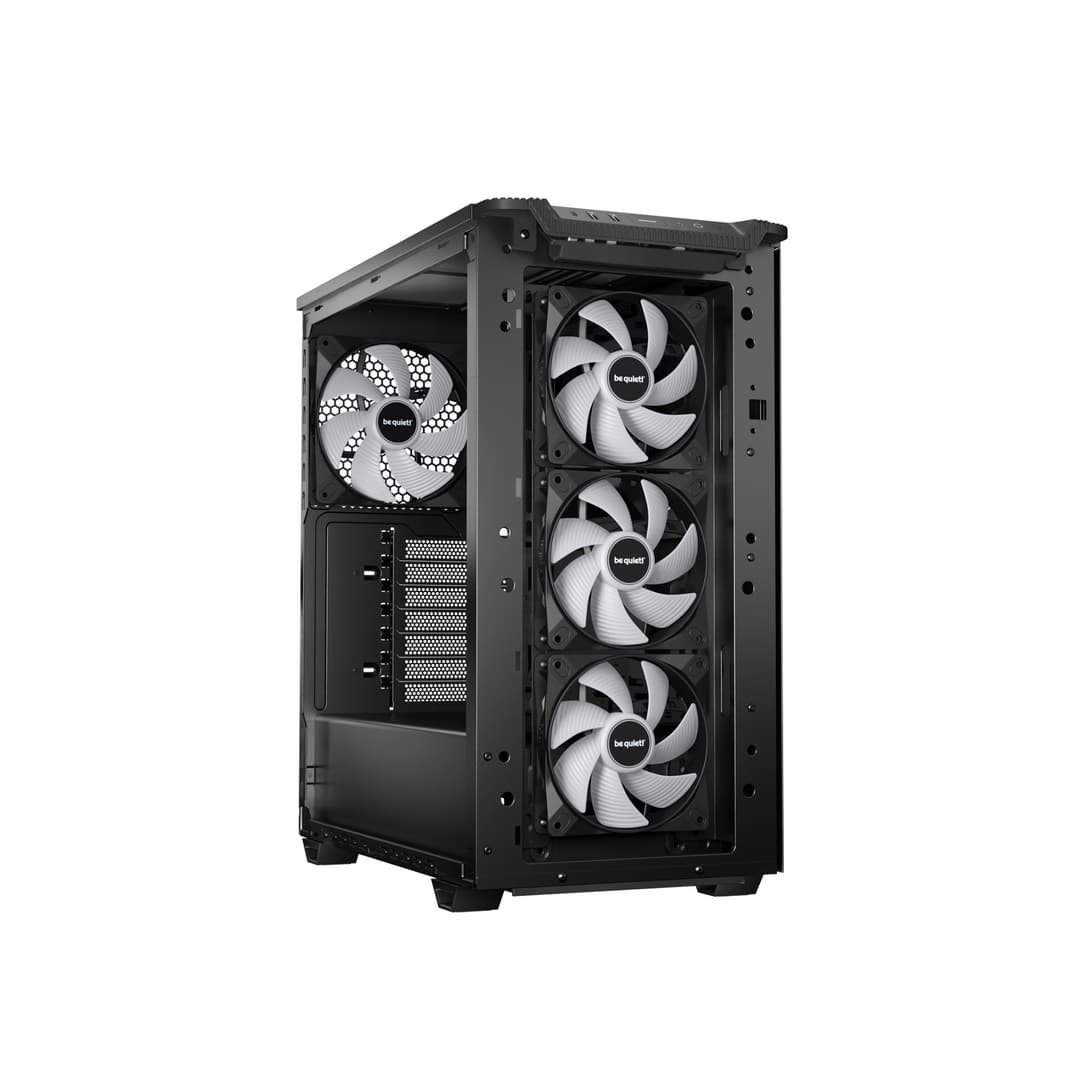 be quiet! Pure Base 501 LX Tempered Glass Mid Tower Gaming PC Case - Black - Image 5