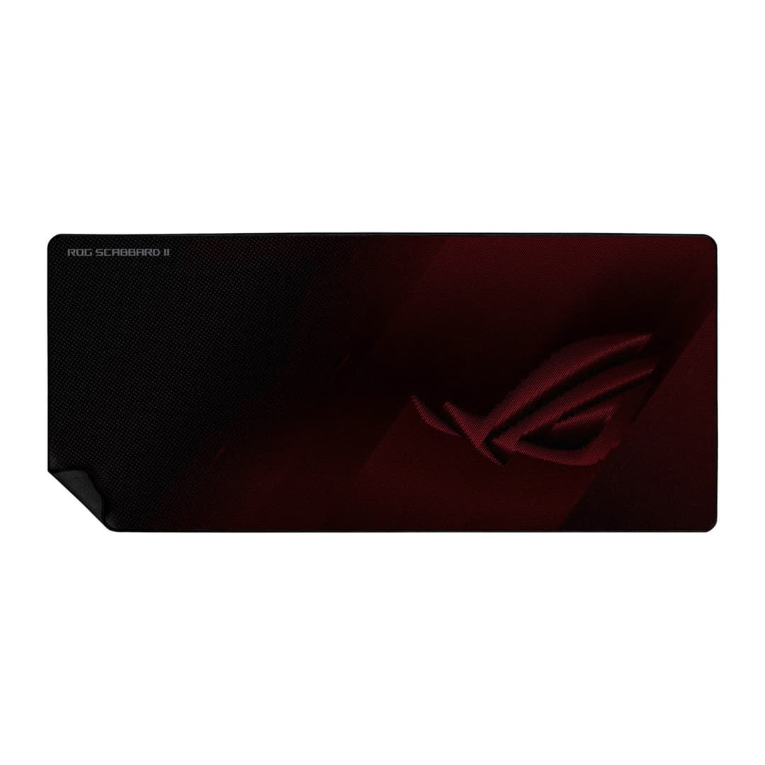ASUS ROG Scabbard II Gaming Mouse Pad 3 mm - XXL (900 x 400 mm) - Black - Image 1
