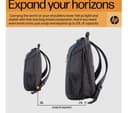 HP Travel 15.6" Laptop Backpack 18 Litre - Iron Grey thumbnail 3