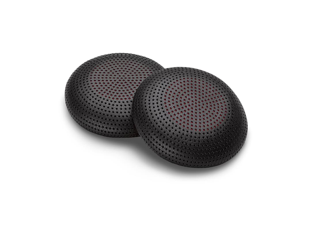 HP Poly Blackwire 3200 Series Leatherette Ear Cushions for Headset - Pack of 2 - Image 1