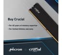 CRUCIAL Pro 64 GB 5600 MHz DDR5 Memory Kit - 32 GB x 2 thumbnail 6