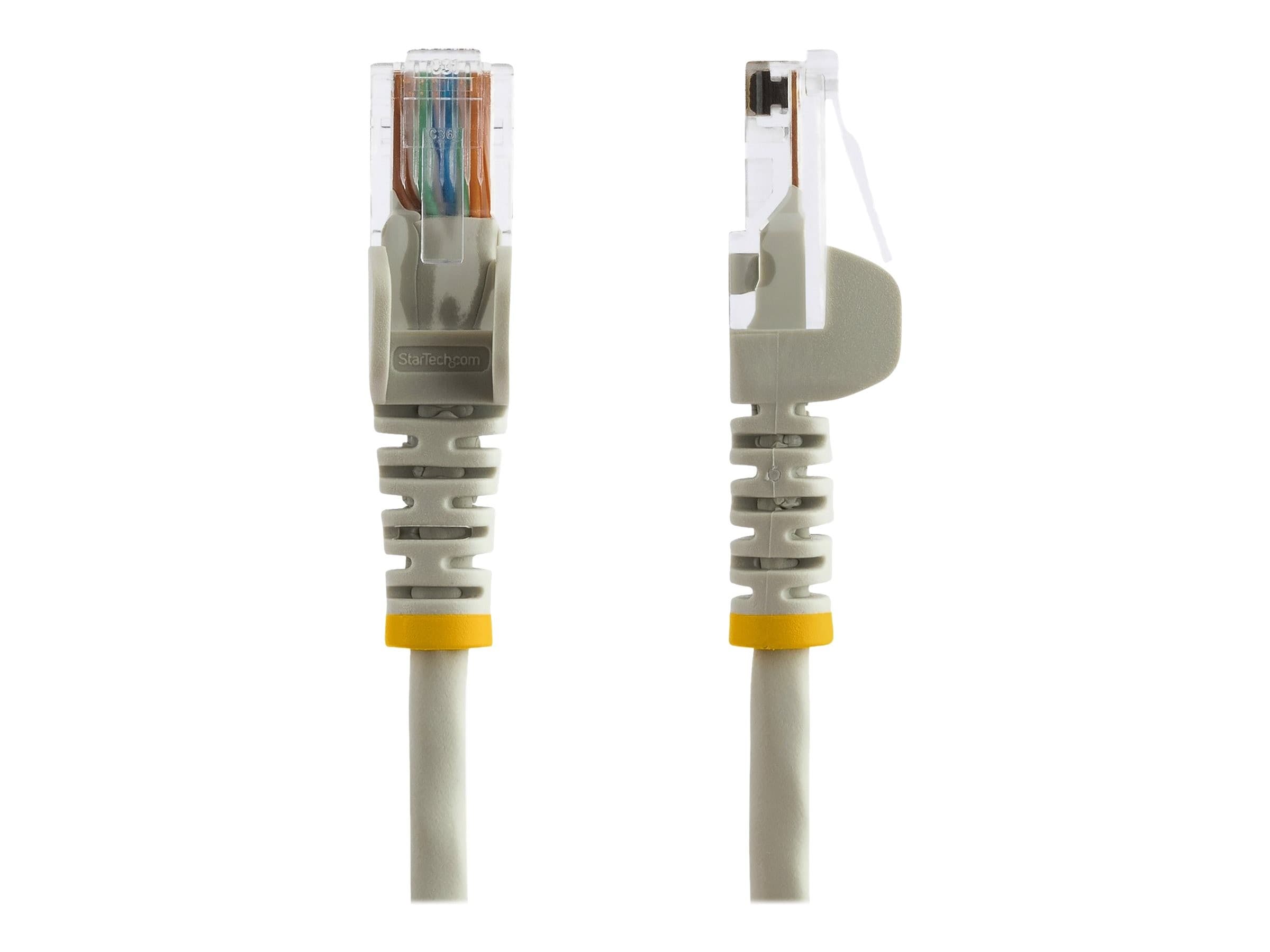 StarTech Cat5e Snagless Patch Cable 15m - Grey
