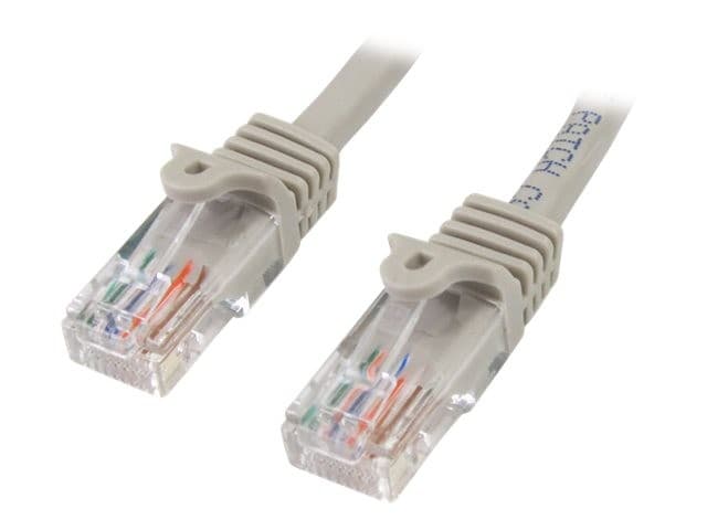 StarTech Cat5e Snagless Patch Cable 15m - Grey - Image 2
