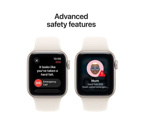 Apple Watch SE 3 GPS 40mm Starlight Aluminium Case with Starlight Sport Band - M/L - Image 7