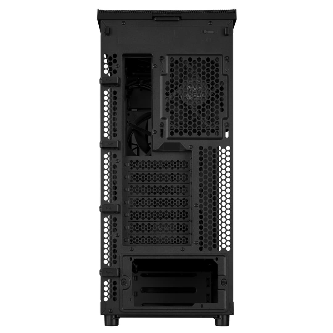 ASUS ProArt PA401 Wood Edition Metal Panel Mid Tower PC Case - Black - Image 10