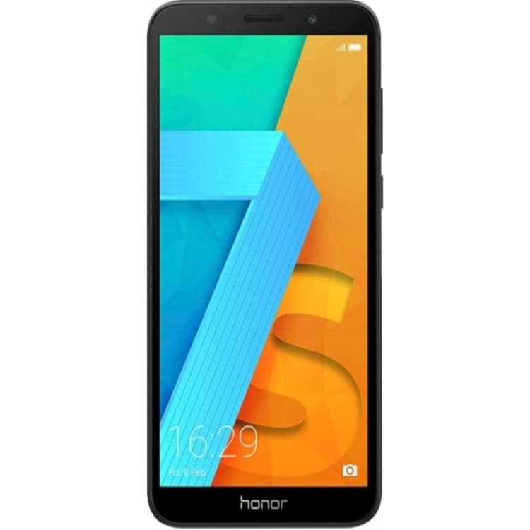 Honor 7S Dual SIM Smartphone 2GB RAM 16GB Storage UK Official Device 13MP Camera 5.45 Inch Full View Display - Black - Image 1