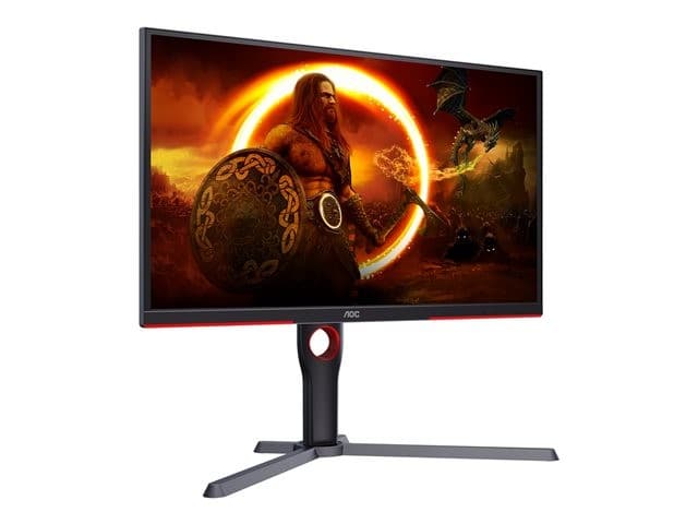 AOC 25G3ZM 25" Full HD Monitor Black Red - Image 6