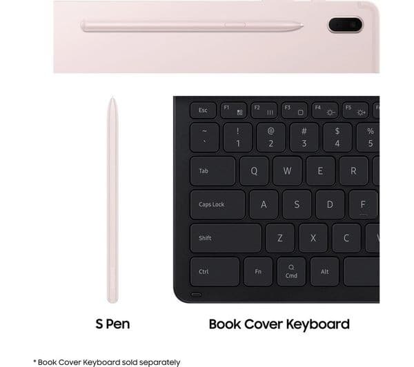 Samsung Galaxy Tab S7 FE 12.4-inch Wi-Fi 64GB 4GB RAM Tablet with S Pen - Mystic Pink - Image 5
