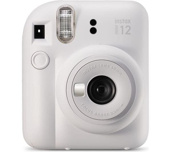 Fujifilm Instax Mini 12 Instant Camera - Clay White - Image 1
