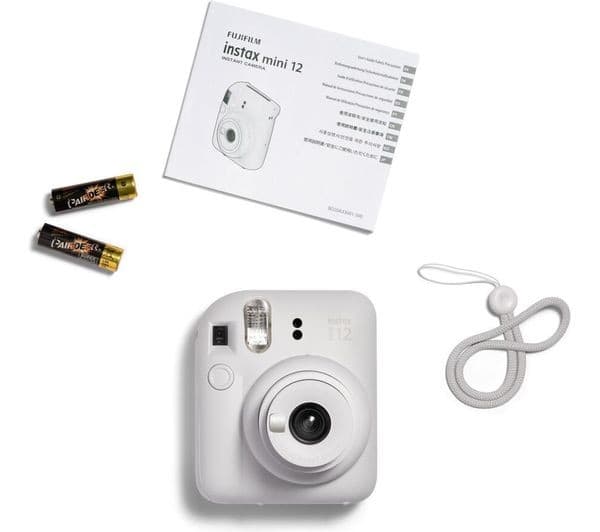 Fujifilm Instax Mini 12 Instant Camera - Clay White - Image 5