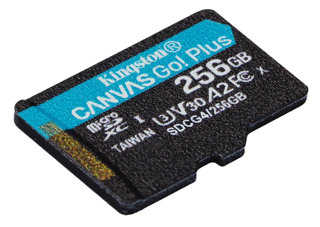 Kingston Technology 256GB microSDXC Canvas Go Plus Gen4 200MB/s A2 U3 V30 Card + Adapter - Image 4