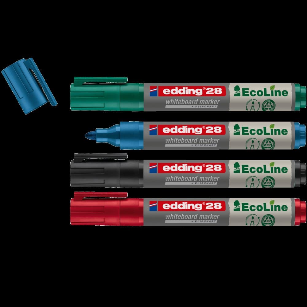 edding 28-4 S Ecoline whiteboard marker A5  Pack of 4