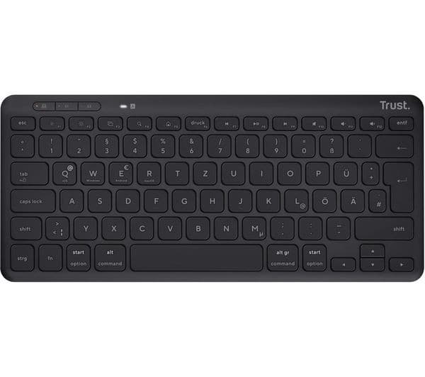 TRUST Lyra Wireless Keyboard Black - Image 1