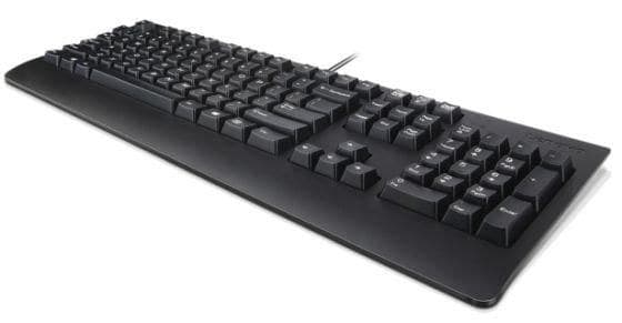 Lenovo Preferred Pro II Wired USB Keyboard - Black - Image 1