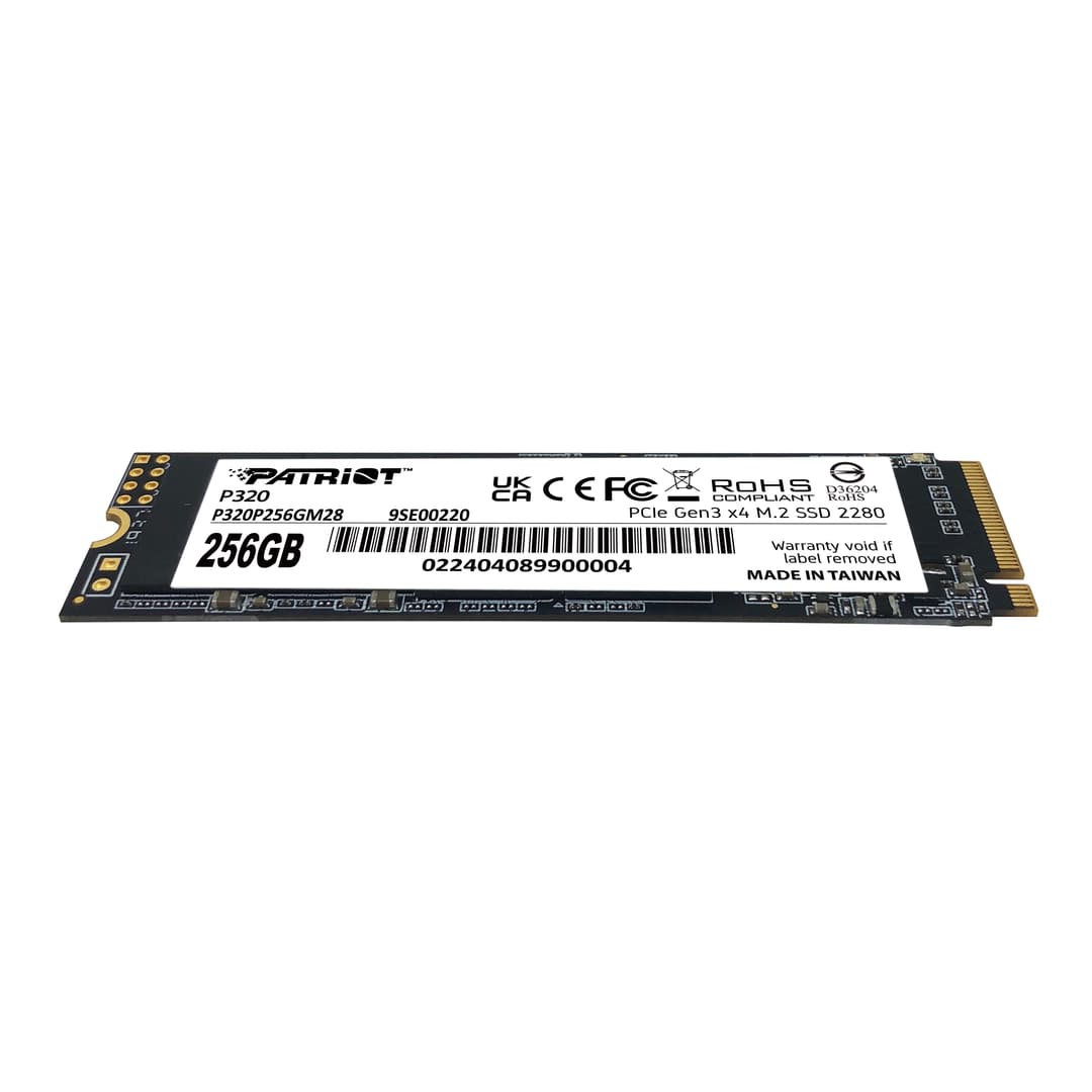 Patriot P320 M.2 2280 PCIe 3.0 NVMe SSD 256GB - Image 2