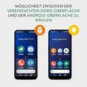 Doro 8220 4G Senior Smartphone 64GB 4GB RAM Assistance Button - Dark Blue thumbnail 2