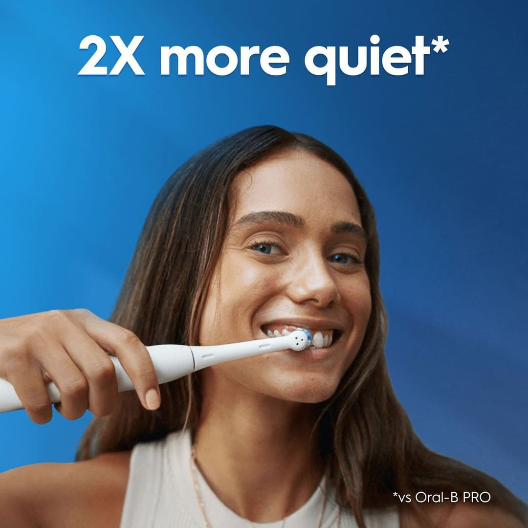 Oral-B iO2 Electric Toothbrush - Calm Pink, Single + Travel Case - Image 9
