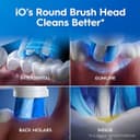 Oral-B iO2 Electric Toothbrush - Calm Pink, Single + Travel Case thumbnail 10