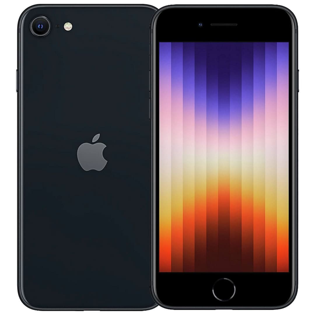 Apple iPhone SE 2020 64GB Mobile Phone Black - Image 1