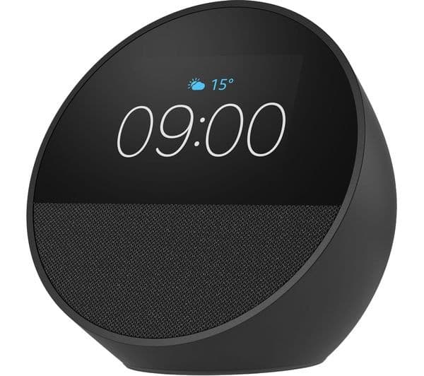Amazon Echo Spot Smart Alarm Clock Black