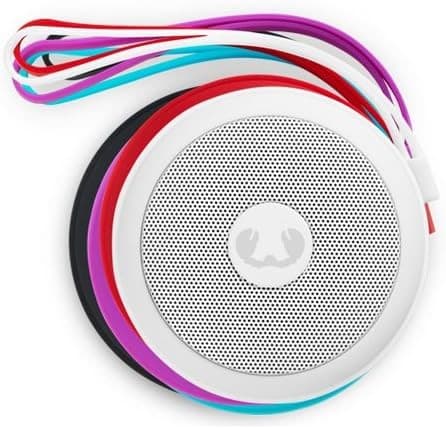 Fresh 'n Rebel Rockbox Round Portable Wireless Bluetooth Speaker - White - Image 4