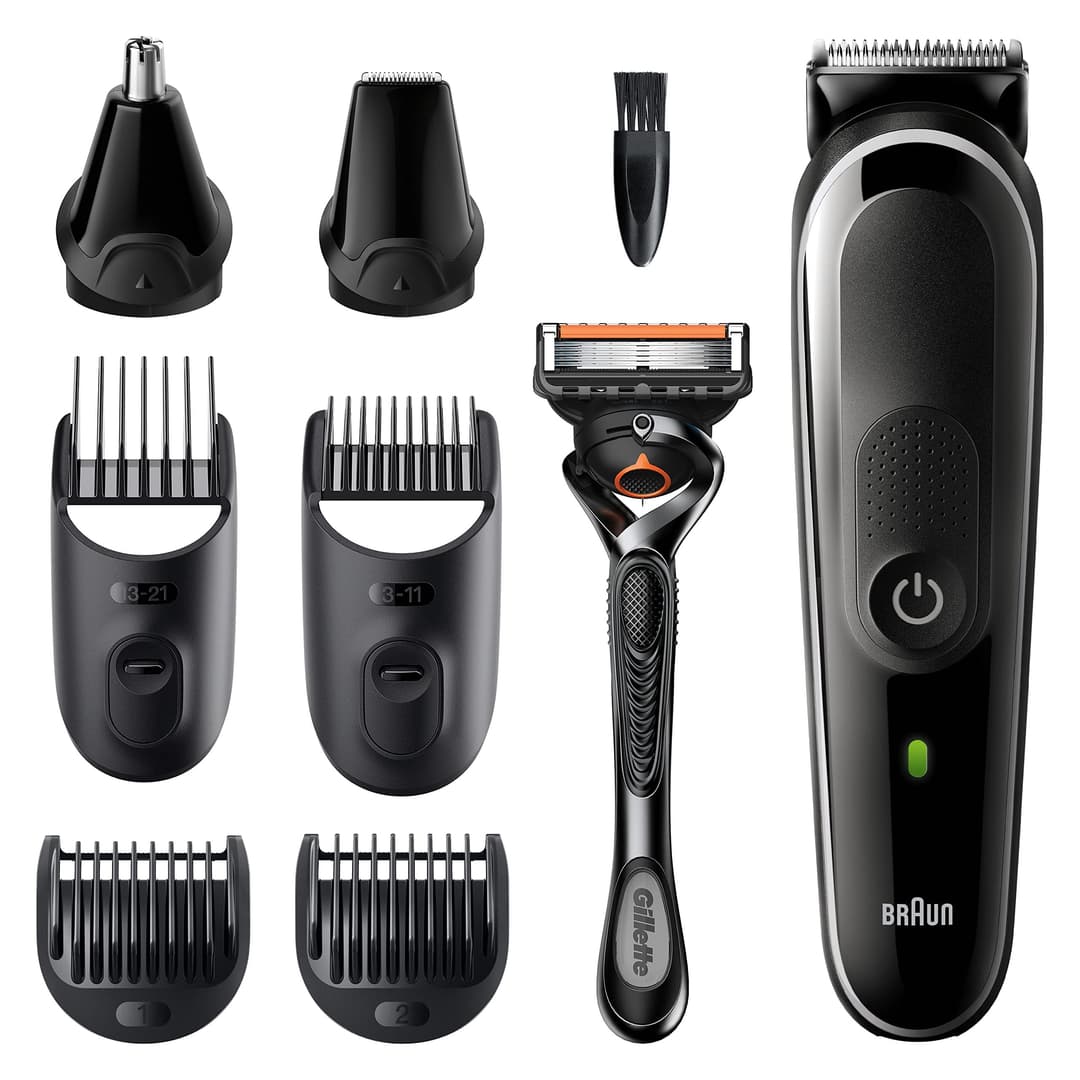 Braun 8-in-1 All-in-One Series 5 MGK5260 Male Grooming Kit - Black - Image 7