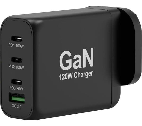 PORT DESIGNS PORT Connect 4-port USB Wall Charger - Image 1