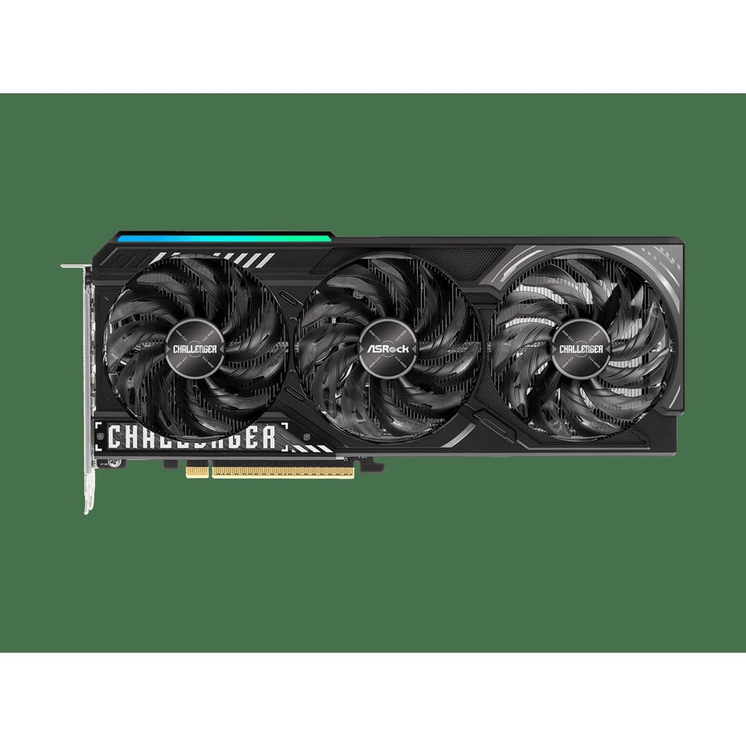 ASRock Challenger Radeon RX 9070 XT 16GB GDDR6 Graphics Card - Black (RX9070XT CL 16G) - Image 2