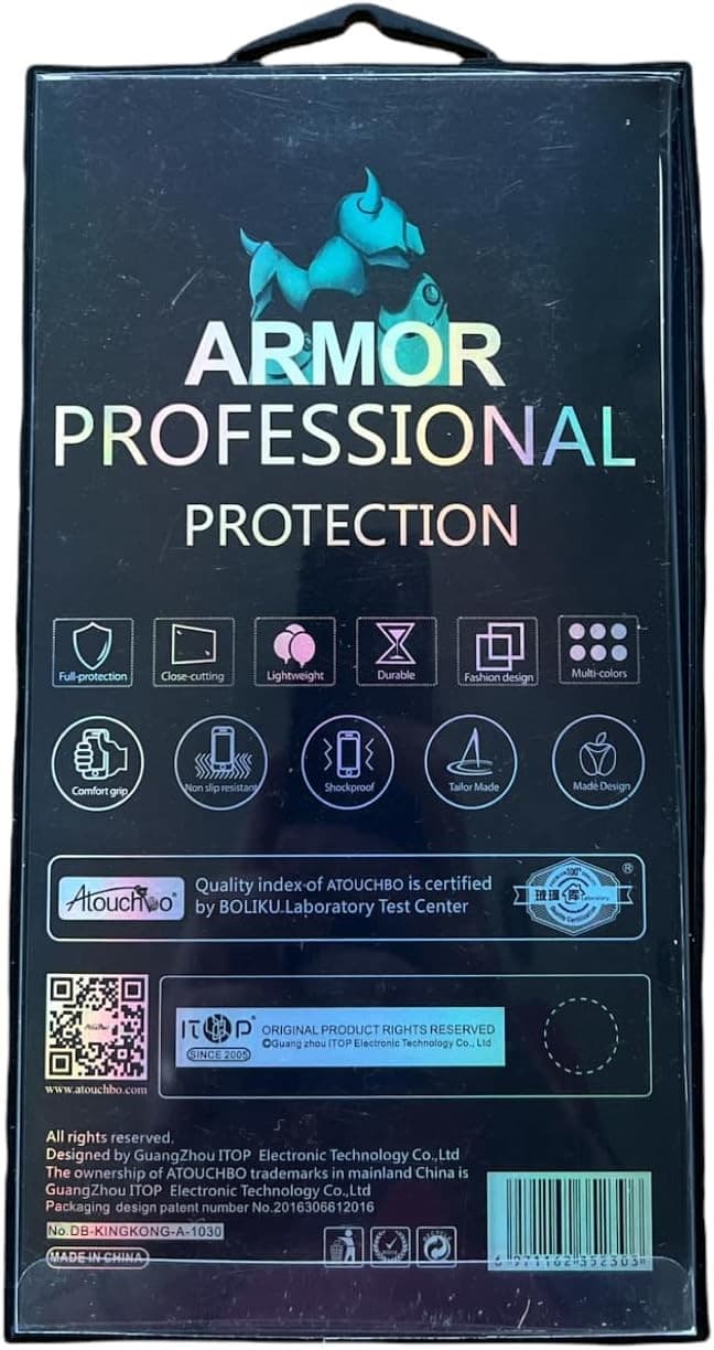 Atouchbo Tough Shockproof Armoured Clear Case Compatible With iPhone 15 Pro - Image 2