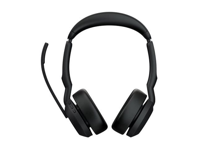 Jabra Evolve2 55 Stereo Wireless ANC Headset - UC - USB-A - Without Stand - Image 2