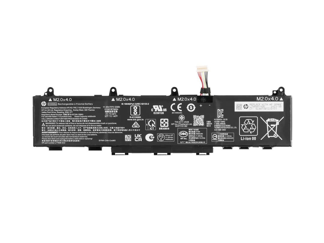 HP CC03XL 3-Cell 53Wh Laptop Battery for ZBook Firefly 14 G7 (L78555-002) - Image 1