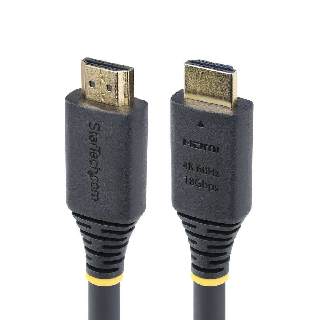 StarTech.com 7m Premium Certified High Speed HDMI 2.0 Cable - 4K 60Hz, HDR10, 18Gbps - Image 1